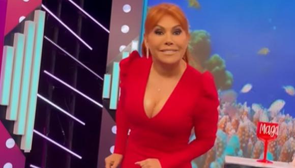 Magaly Medina es la conductora del programa de espectáculos Magaly Tv La Firme