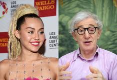 Miley Cyrus participará en la primera serie de TV de Woody Allen 