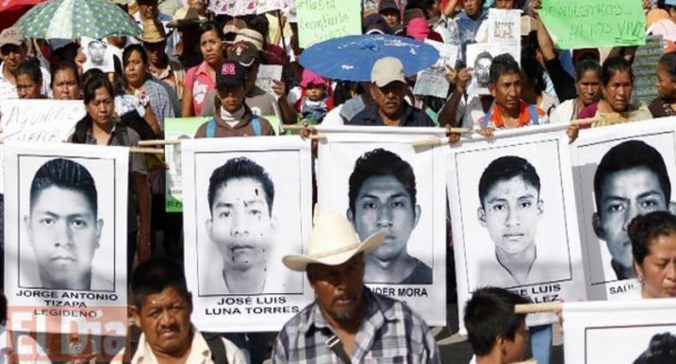 Una nueva marcha por los 43 estudiantes desaparecidos. (Foto: eldia.com.do)