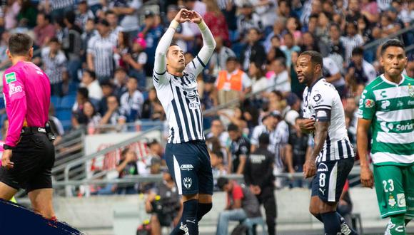 Con un hat trick de Rogelio Funes, Monterrey pasó por encima a Santos Laguna por la fecha 14 del Clausura 2019 de la Liga MX en el estadio BBVA Bancomer. (Foto: Twitter Monterrey)