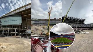 Camp Nou: Las ruinas que pronto se convertirán en un nuevo estadio