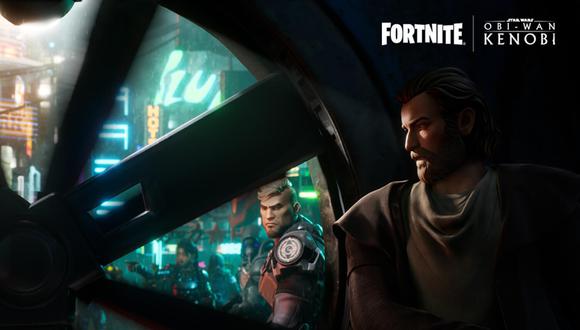 Conoce en esta nota cuándo aterrizará Obi-Wan Kenobi en Fortnite. | Foto: Epic Games