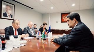 Maduro se reunió en la ONU con presidente de Irán y el canciller de Rusia