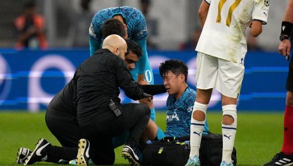 Son Heung-Min será operado por una fractura alrededor del ojo izquierdo. (Foto: EFE)