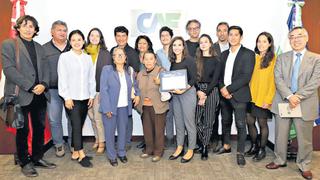 Proyecto peruano triunfa en concurso internacional de CAF 