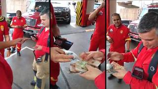 Miraflores: bomberos recolectan dinero para poder abastecerse de combustible