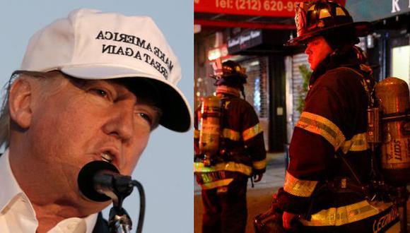 ¿Trump reveló explosión en Nueva York antes que autoridades?