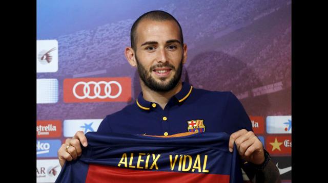 Aleix Vidal. El actual lateral derecho culé, que llegó hace dos temporadas, costó 17 millones de euros.  (Foto: Agencias)