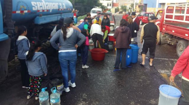 Corte de agua en Arequipa se prolongará hasta el jueves - 4
