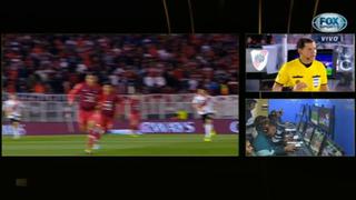 River Plate: el VAR anuló el 2-0 de 'Nacho' Fernández ante Cerro Porteño tras jugada de Suárez | VIDEO