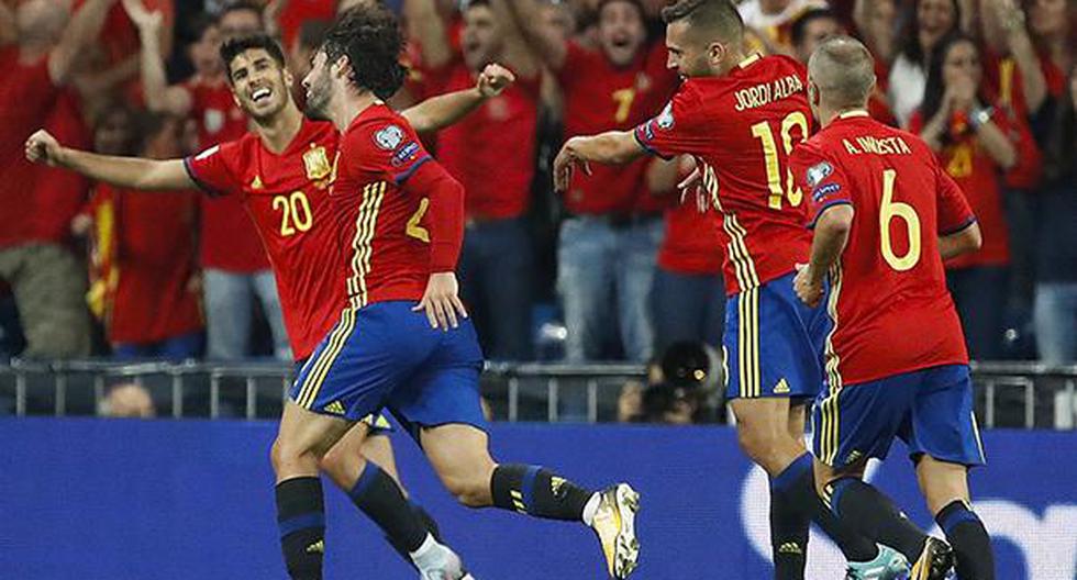 Con 2 goles de Isco y uno de Morata, España se impuso con contundencia ante Italia y se acerca al objetivo de llegar al Mundial Rusia 2018. (Foto: EFE)