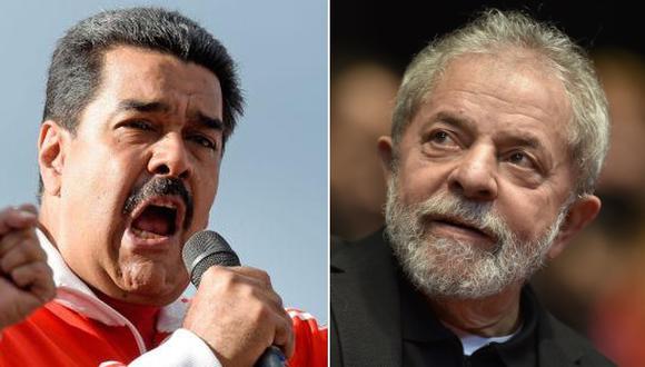 Maduro llama "ataque miserable" a detención de Lula da Silva