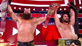 WWE Raw: Seth Rollins y Braun Strowman se consagraron como campeones en pareja