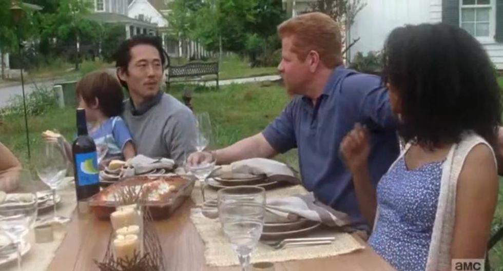 Steven Yeun es Glenn y Michael Cudlitz es Abraham en 'The Walking Dead' (Foto: AMC)