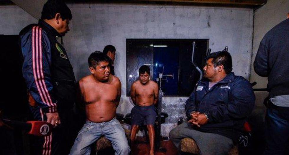 La Policía detuvo a 17 integrantes de la organización criminal Los malditos de Barranca, dedicados a la extorsión a través del cobro de cupos. (Foto: Andina)