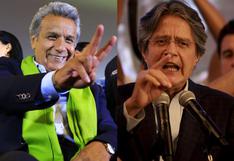 Ecuador: un sondeo declara ganador a Guillermo Lasso y otro a Lenín Moreno 