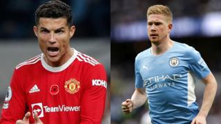Manchester United vs. Manchester City: las alineaciones oficiales para el duelo por Premier League