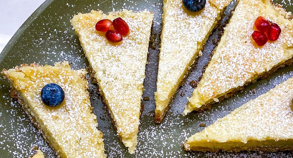 Lemon bars: surprise this weekend with this sweet and tangy recipe