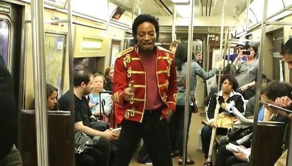 Jordan Neely tenía 30 años e imitaba a Michael Jackson en el Metro de Nueva York, (Captura de video).