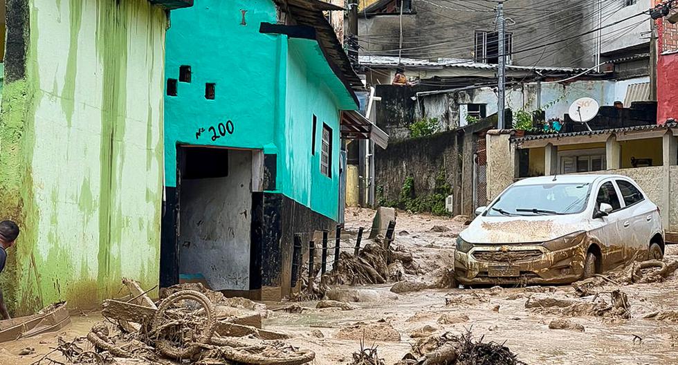At least 36 dead and 40 missing after heavy rains in Sao Paulo