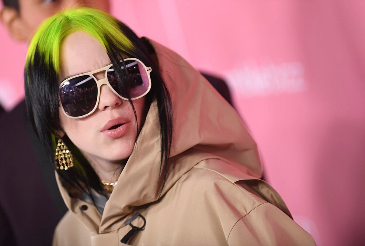 Billie Eilish le pide a youtubers que dejen de imitarla. (Foto: AFP)