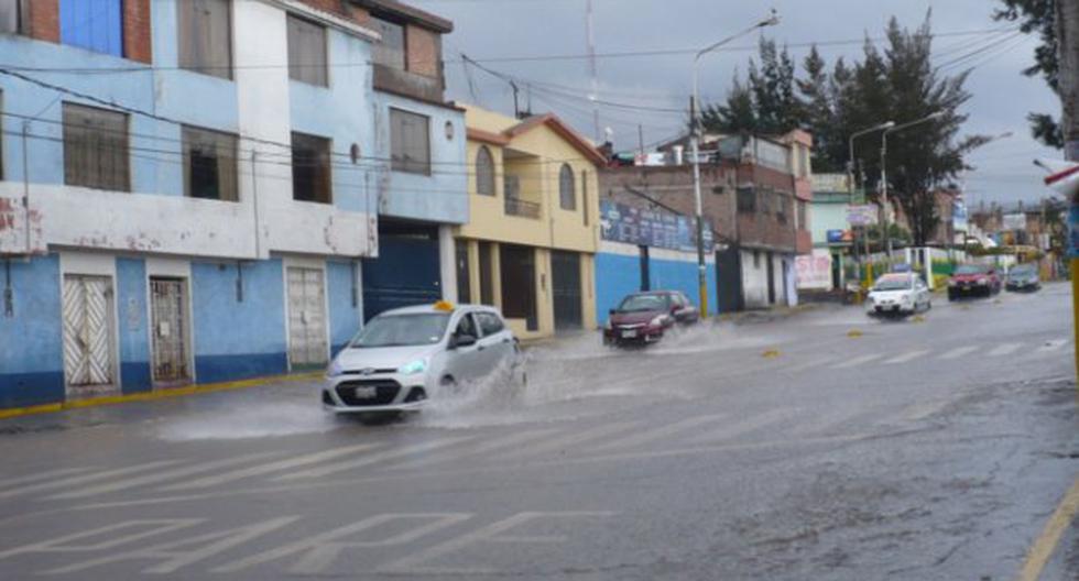 Arequipa también resultó afectada por las lluvias. (Foto: Andina)