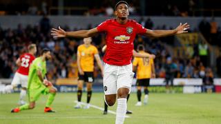 Manchester United vs. Wolverhampton: Martial anotó el 1-0 con magistral definición | VIDEO