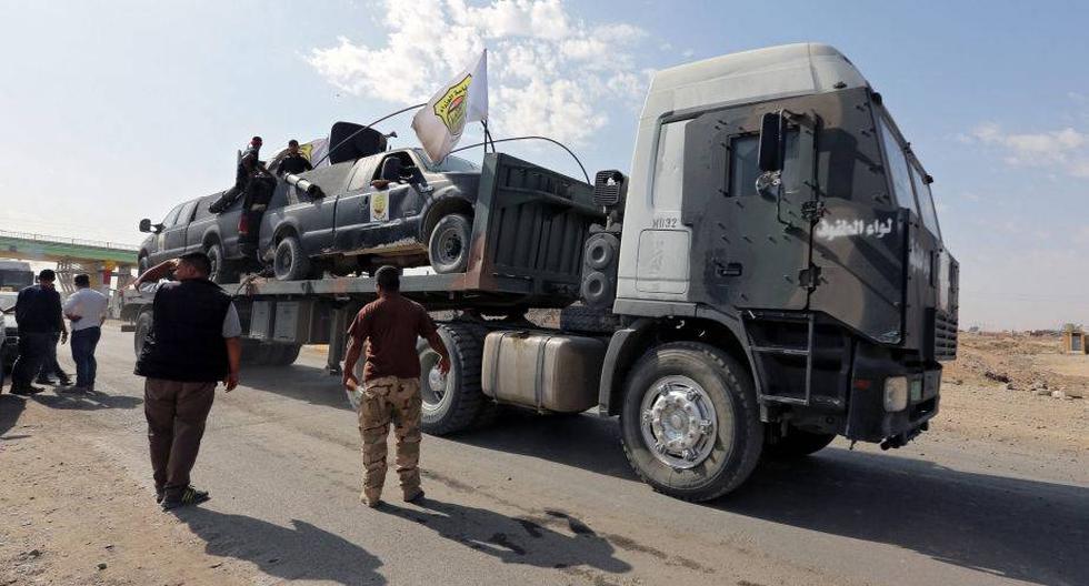 Fuerzas iraqu&iacute;es entran en Mosul. (Foto: EFE)