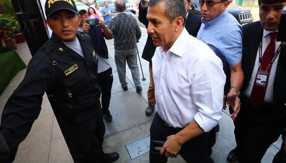 Ollanta Humala afirmó que sus prioridades por ahora son su familia, el proceso judicial por el Caso Odebrecht y su partido. (Foto: GEC)