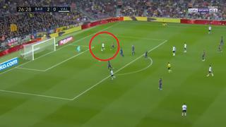 Barcelona vs. Valencia: Kevin Gameiro convirtió el 2-1 que tuvo que ser convalidado por el VAR | VIDEO