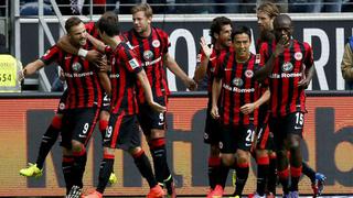 Eintracht Frankfurt con Carlos Zambrano venció 1-0 al Friburgo