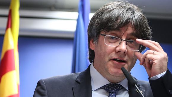 Un juez belga suspende la euroorden de España contra el líder catalán Puigdemont. Foto: AFP