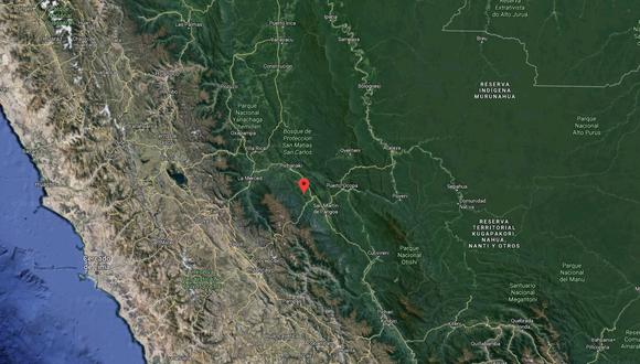 El sismo ocurrió a una profundidad de 15 km., reportó el IGP. (Captura: GEC)