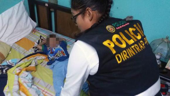 Policía rescata a bebé de presunta mafia de trata de personas
