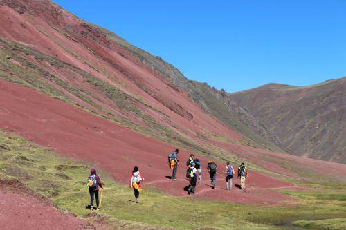 Valle Rojo: conoce el nuevo atractivo turístico del Cusco. (Foto: Andina)