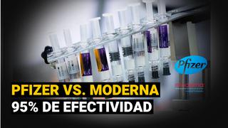 Pfizer vs. Moderna: diferencias entre las vacunas más efectivas contra el COVID-19