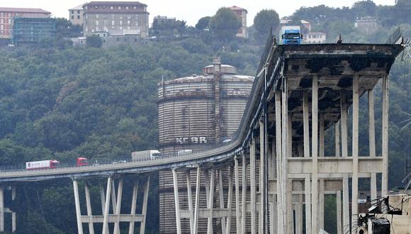 Génova | Italia: Al menos 30 muertos por el desplome del puente Morandi. (AFP).