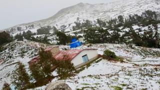 Huancavelica: intensa granizada afecta más de 70 hectáreas de cultivo en Acoria