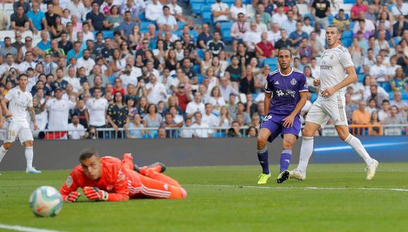 Real Madrid vs. Real Valladolid: James, Bale y la acción más clara del primer tiempo | VIDEO. (Foto: AFP)
