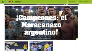 Argentina campeón de la Copa América: así reaccionaron los medios argentinos al triunfo | FOTOS
