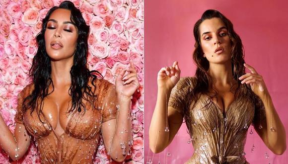 Kim Kardashian celebra a diseñadora que recreó el vestido que usó en la gala del Met de 2019. (Foto: Instagram)