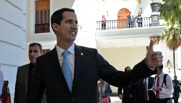Trump evalúa reconocer al jefe del Parlamento de Venezuela como presidente. Foto: AFP