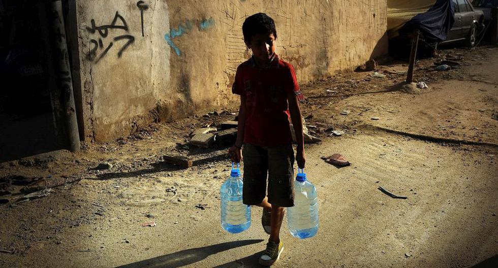 Desde el pasado 22 de diciembre, la ciudad de Siria sufre la escasez de agua. ONU ha pedido ayuda internacional para proteger el recurso. (Fuente: Getty Images)