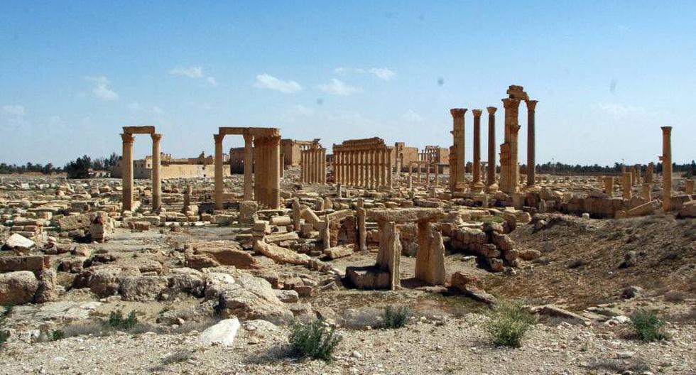 Así estaba Palmira luego de la expulsión de ISIS hace más de 8 meses. (Foto: EFE)