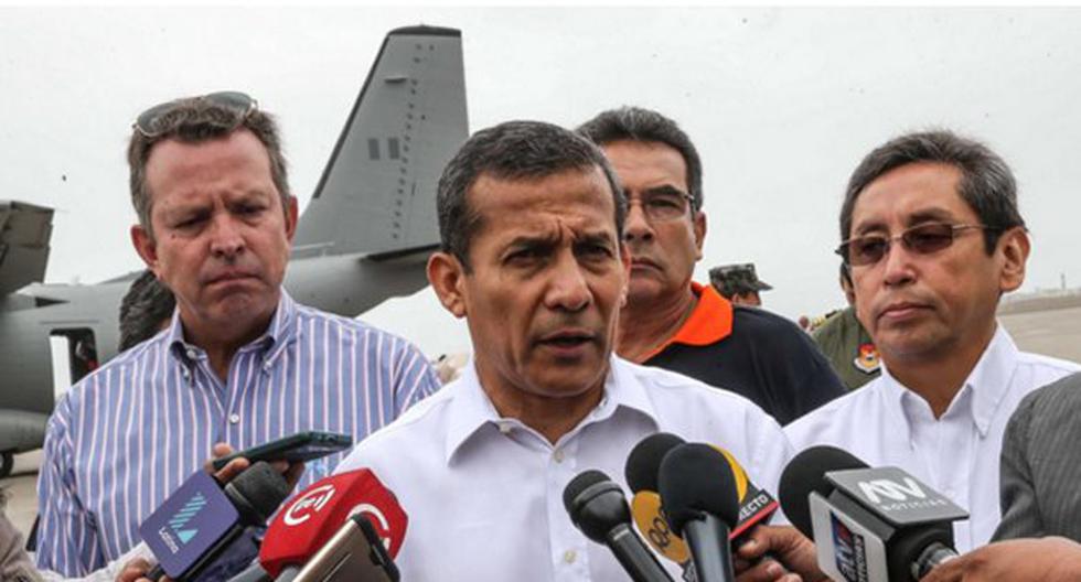 Ollanta Humala indica que la declaración fiscal a la que fue sometido fue de manera voluntaria y \"permitirá aclarar investigación\". (Foto: Andina)