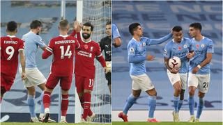 Manchester City vs. Liverpool: Los goles de Salah y Gabriel Jesus para el 1-1 parcial | VIDEOS