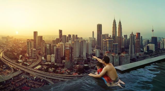 ¿Miradores en Kuala Lumpur? La Torre KL o los hoteles Traders y Grand Hyatt.(Foto: Shutterstock)
