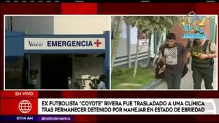 Julio “Coyote” Rivera fue trasladado a clínica por problemas cardiacos luego de ser detenido
