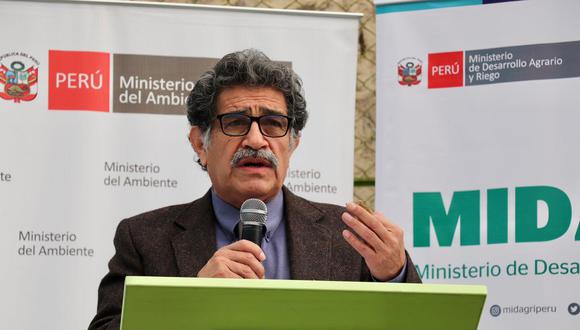 Ministro de Desarrollo Agrario y Riego dio detalles sobre la frustrada compra de fertilizantes. (Foto: Midagri)