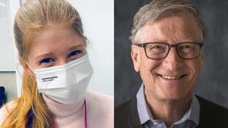 Bill Gates: el sarcástico comentario que hizo su hija, Jennifer, tras recibir la vacuna contra COVID-19